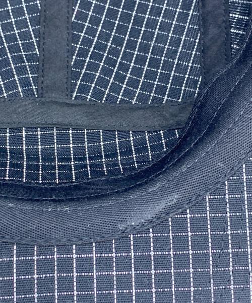 SUPREME（シュプリーム）Supreme (シュプリーム) REFLECTIVE RIPSTOP CAMP CAP ブラック×ホワイトの古着・服飾アイテム