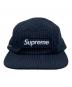 Supreme（シュプリーム）の古着「REFLECTIVE RIPSTOP CAMP CAP」｜ブラック×ホワイト