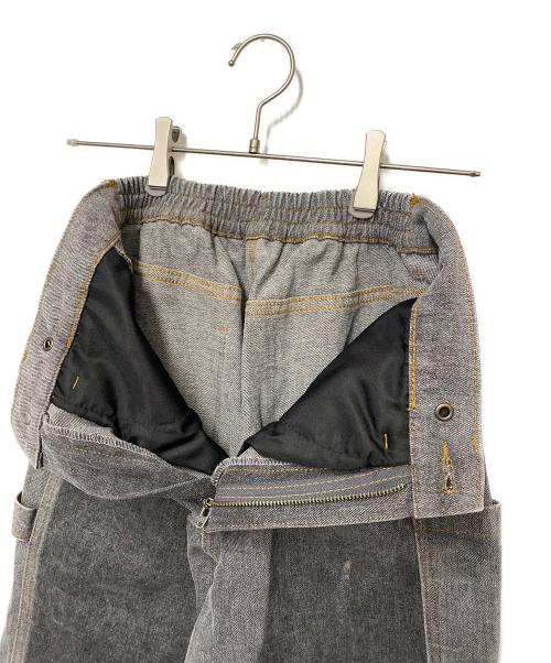 Left Alone（レフトアローン）Left Alone (レフトアローン) PEEL OFF DENIM PANTS グレー サイズ:不明の古着・服飾アイテム