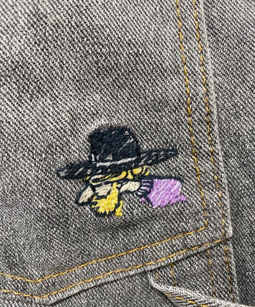 Left Alone（レフトアローン）Left Alone (レフトアローン) PEEL OFF DENIM PANTS グレー サイズ:不明の古着・服飾アイテム
