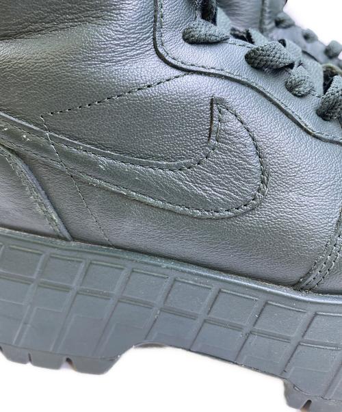 NIKE（ナイキ）NIKE (ナイキ) ハイカットスニーカー グリーン サイズ:27cmの古着・服飾アイテム