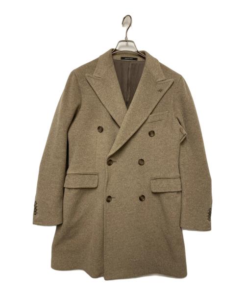 TAGLIATORE（タリアトーレ）TAGLIATORE (タリアトーレ) ウールコート ブラウン サイズ:記載なしの古着・服飾アイテム