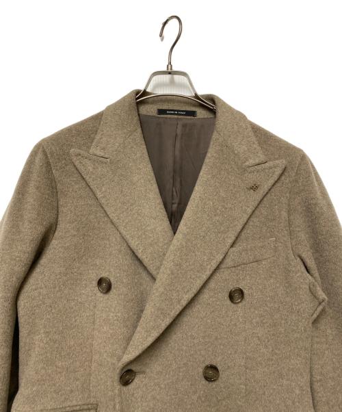 TAGLIATORE（タリアトーレ）TAGLIATORE (タリアトーレ) ウールコート ブラウン サイズ:記載なしの古着・服飾アイテム