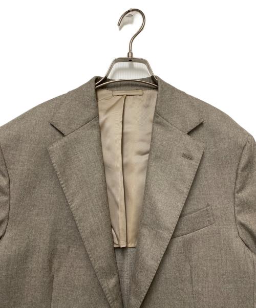 De Petrillo（デペトリロ）De Petrillo (デペトリロ) De Petrillo　ウールテーラードジャケット ベージュ サイズ:SIZE 48（Lサイズ相当）の古着・服飾アイテム