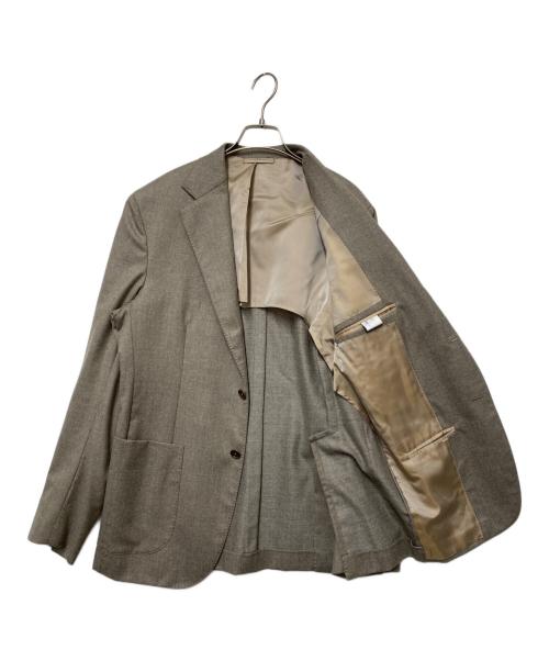 De Petrillo（デペトリロ）De Petrillo (デペトリロ) De Petrillo　ウールテーラードジャケット ベージュ サイズ:SIZE 48（Lサイズ相当）の古着・服飾アイテム