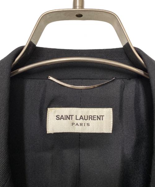 Saint Laurent Paris（サンローランパリ）Saint Laurent Paris (サンローランパリ) Saint Laurent Paris　テーラードジャケット ブラック サイズ:size48の古着・服飾アイテム