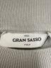 中古・古着 GRAN SASSO (グランサッソ) GRAN SASSO　12ゲージソフトコットンS/Sモックネックニット グレー サイズ:SIZE48：8000円