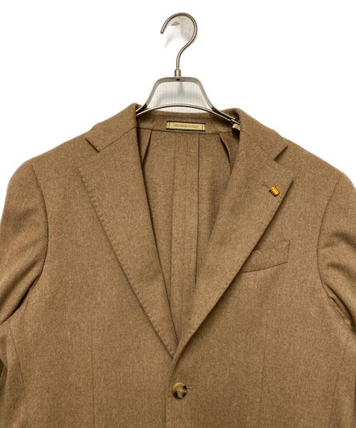 LORO PIANA（ロロピアーナ）LORO PIANA (ロロピアーナ) LORO PIANA　テーラードジャケット ブラウン サイズ:SIZE 37（Mサイズ相当）の古着・服飾アイテム