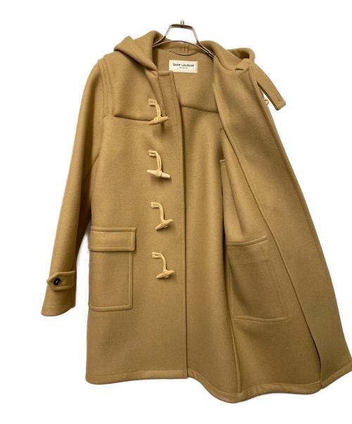 Saint Laurent Paris（サンローランパリ）Saint Laurent Paris (サンローランパリ) Saint Laurent Paris　クラシックダッフルコート ブラウン サイズ:SIZE 46の古着・服飾アイテム