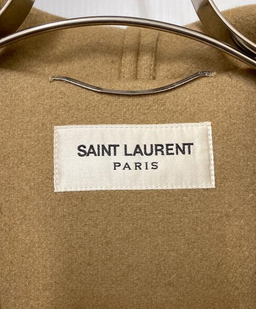 Saint Laurent Paris（サンローランパリ）Saint Laurent Paris (サンローランパリ) Saint Laurent Paris　クラシックダッフルコート ブラウン サイズ:SIZE 46の古着・服飾アイテム