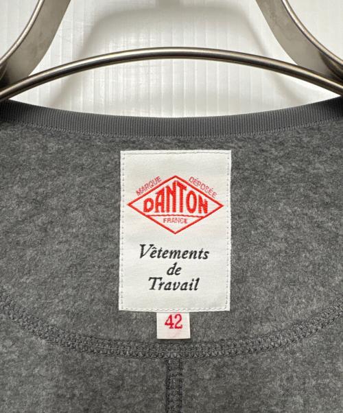 DANTON（ダントン）DANTON (ダントン) フリースカーディガン グレー サイズ:42の古着・服飾アイテム
