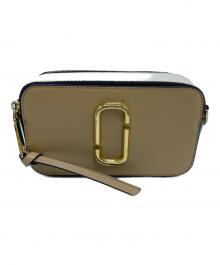 MARC JACOBS（マークジェイコブス）の古着「MARC JACOBS　ショルダーバッグ」｜ブラウン×グリーン