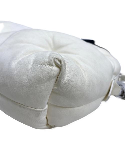 Maison Margiela（メゾンマルジェラ）Maison Margiela (メゾンマルジェラ) Maison Margiela　グラム スラム ショルダーバッグ ホワイト×ブラックの古着・服飾アイテム