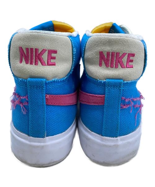 NIKE（ナイキ）NIKE (ナイキ) ハイカットスニーカー ブルー×ピンク サイズ:28cmの古着・服飾アイテム