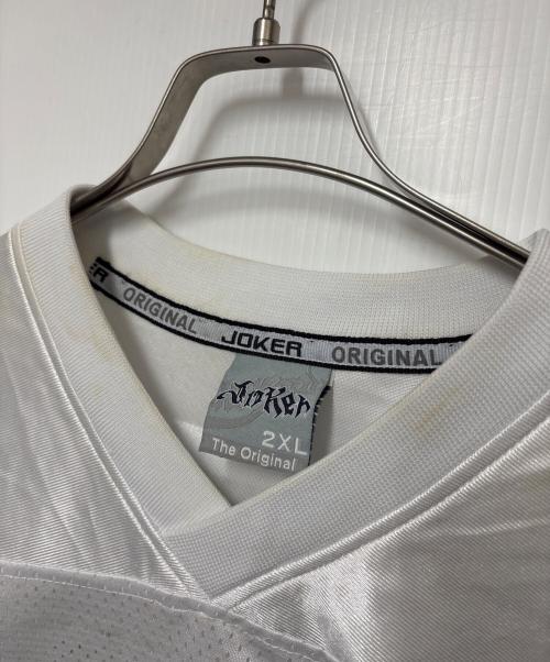 JOKER（ジョーカー）JOKER (ジョーカー) JORKER　ゲームシャツ ホワイト サイズ:2XLの古着・服飾アイテム