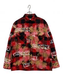 BILLIONAIRE BOYS CLUB（ビリオネアボーイズクラブ）の古着「ネルシャツ」｜レッド