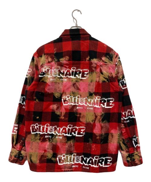 BILLIONAIRE BOYS CLUB（ビリオネアボーイズクラブ）BILLIONAIRE BOYS CLUB (ビリオネアボーイズクラブ) ネルシャツ レッド サイズ:Lの古着・服飾アイテム
