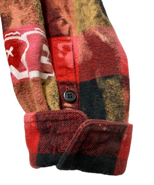 BILLIONAIRE BOYS CLUB（ビリオネアボーイズクラブ）BILLIONAIRE BOYS CLUB (ビリオネアボーイズクラブ) ネルシャツ レッド サイズ:Lの古着・服飾アイテム