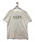 VALENTINOヴァレンティノ）の古着「VALENTINO　半袖カットソー」｜ホワイト