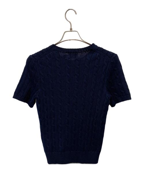 POLO RALPH LAUREN（ポロ・ラルフローレン）POLO RALPH LAUREN (ポロ・ラルフローレン) POLO RALPH LAUREN　厚手ニット ネイビー サイズ:M 未使用品の古着・服飾アイテム