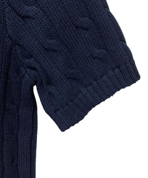 POLO RALPH LAUREN（ポロ・ラルフローレン）POLO RALPH LAUREN (ポロ・ラルフローレン) POLO RALPH LAUREN　厚手ニット ネイビー サイズ:M 未使用品の古着・服飾アイテム
