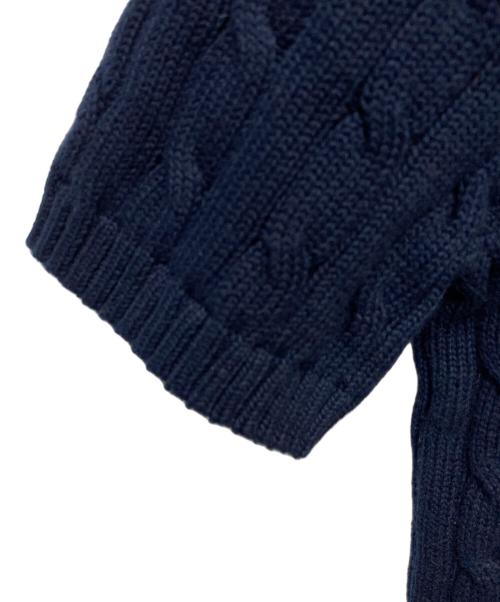 POLO RALPH LAUREN（ポロ・ラルフローレン）POLO RALPH LAUREN (ポロ・ラルフローレン) POLO RALPH LAUREN　厚手ニット ネイビー サイズ:M 未使用品の古着・服飾アイテム