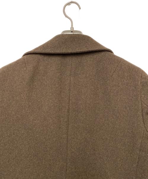 NANO BASE（ナノベース）nano BASE (ナノベース) ステンカラーコート ブラウン サイズ:Mの古着・服飾アイテム