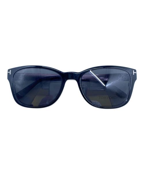 TOM FORD（トムフォード）TOM FORD (トムフォード) クリップオン サングラス ブラック×シルバーの古着・服飾アイテム