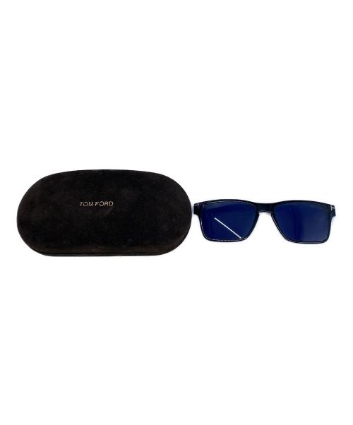 TOM FORD（トムフォード）TOM FORD (トムフォード) クリップオン サングラス ブラック×シルバーの古着・服飾アイテム