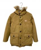 DANTONダントン）の古着「DANTON　ファー付きダウンコート」｜ベージュ