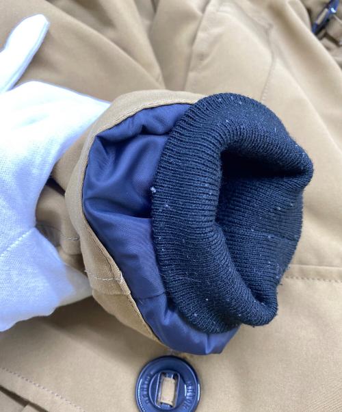 DANTON（ダントン）DANTON (ダントン) DANTON　ファー付きダウンコート ベージュ サイズ:SIZE 38の古着・服飾アイテム