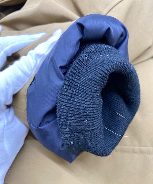 DANTON（ダントン）DANTON (ダントン) DANTON　ファー付きダウンコート ベージュ サイズ:SIZE 38の古着・服飾アイテム