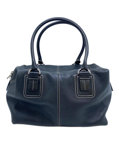 TOD'S（トッズ）TOD'S (トッズ) ハンドバッグ ブラックの古着・服飾アイテム