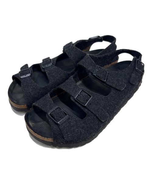 BIRKENSTOCK（ビルケンシュトック）BIRKENSTOCK (ビルケンシュトック) BIRKENSTOCK　サンダル ブラック サイズ:不明の古着・服飾アイテム