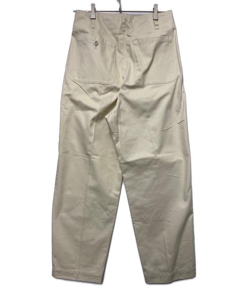 MORIKA（モリカ）MORIKA (モリカ) MORIKA ペグトップ トラウザーズ アイボリー サイズ:SIZE38（Mサイズ相当）の古着・服飾アイテム