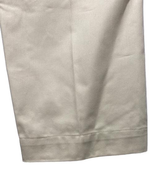 MORIKA（モリカ）MORIKA (モリカ) MORIKA ペグトップ トラウザーズ アイボリー サイズ:SIZE38（Mサイズ相当）の古着・服飾アイテム