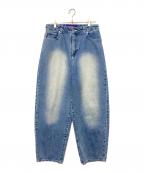 BlackEyePatchブラックアイパッチ）の古着「DRAGONS EXTRA BAGGY JEANS」｜インディゴ