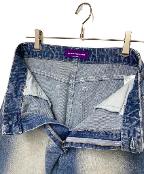 BlackEyePatch（ブラックアイパッチ）BlackEyePatch (ブラックアイパッチ) DRAGONS EXTRA BAGGY JEANS インディゴ サイズ:W32の古着・服飾アイテム