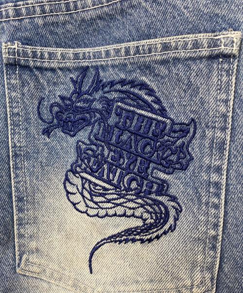 BlackEyePatch（ブラックアイパッチ）BlackEyePatch (ブラックアイパッチ) DRAGONS EXTRA BAGGY JEANS インディゴ サイズ:W32の古着・服飾アイテム