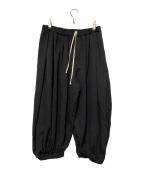 BLACK COMME des GARCONSブラックコムデギャルソン）の古着「バルーンパンツ」｜ブラック