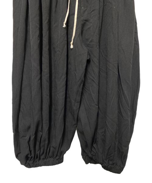 BLACK COMME des GARCONS（ブラックコムデギャルソン）BLACK COMME des GARCONS (ブラックコムデギャルソン) バルーンパンツ ブラック サイズ:Mの古着・服飾アイテム