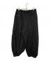 BLACK COMME des GARCONS (ブラックコムデギャルソン) バルーンパンツ ブラック サイズ:M：50000円