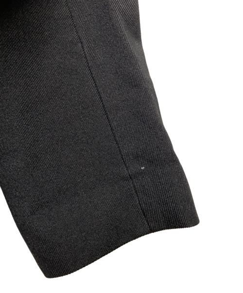 BLACK COMME des GARCONS（ブラックコムデギャルソン）BLACK COMME des GARCONS (ブラックコムデギャルソン) アシンメトリージャケット ブラック サイズ:Lの古着・服飾アイテム