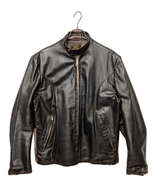 BEAU BREED（ボーブリード）BEAU BREED (ボーブリード) BEAU BREED　レザージャケット ブラウン サイズ:SIZE 40の古着・服飾アイテム