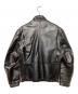 BEAU BREED (ボーブリード) BEAU BREED　レザージャケット ブラウン サイズ:SIZE 40：6000円