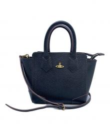 Vivienne Westwood（ヴィヴィアンウエストウッド）の古着「Vivienne Westwood　2WAYショルダーバッグ」｜ブラック