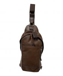 COACH（コーチ）の古着「COACH　ショルダーバッグ」｜ブラウン