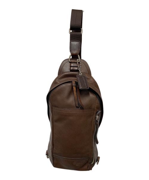 COACH（コーチ）COACH (コーチ) COACH　ショルダーバッグ ブラウンの古着・服飾アイテム