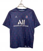 Paris Saint-Germain×JORDANパリサンジェルマン×ジョーダン）の古着「PARIS SAINT-GERMAIN　サッカーユニフォーム」｜ネイビー