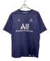 Paris Saint-Germain（パリサンジェルマン）の古着「PARIS SAINT-GERMAIN　サッカーユニフォーム」｜ネイビー
